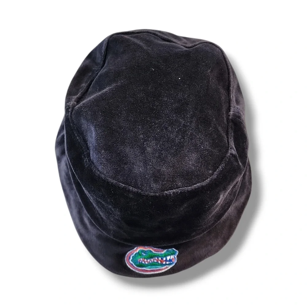 Vintage Nike Team‎ Elite Florida Gators Black Velour/Velvet Bucket Hat